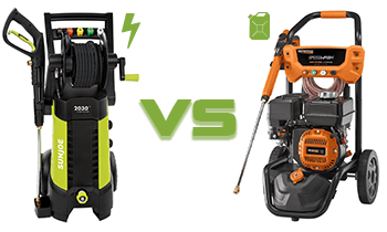 Gas vs Electric Pressure Washers.